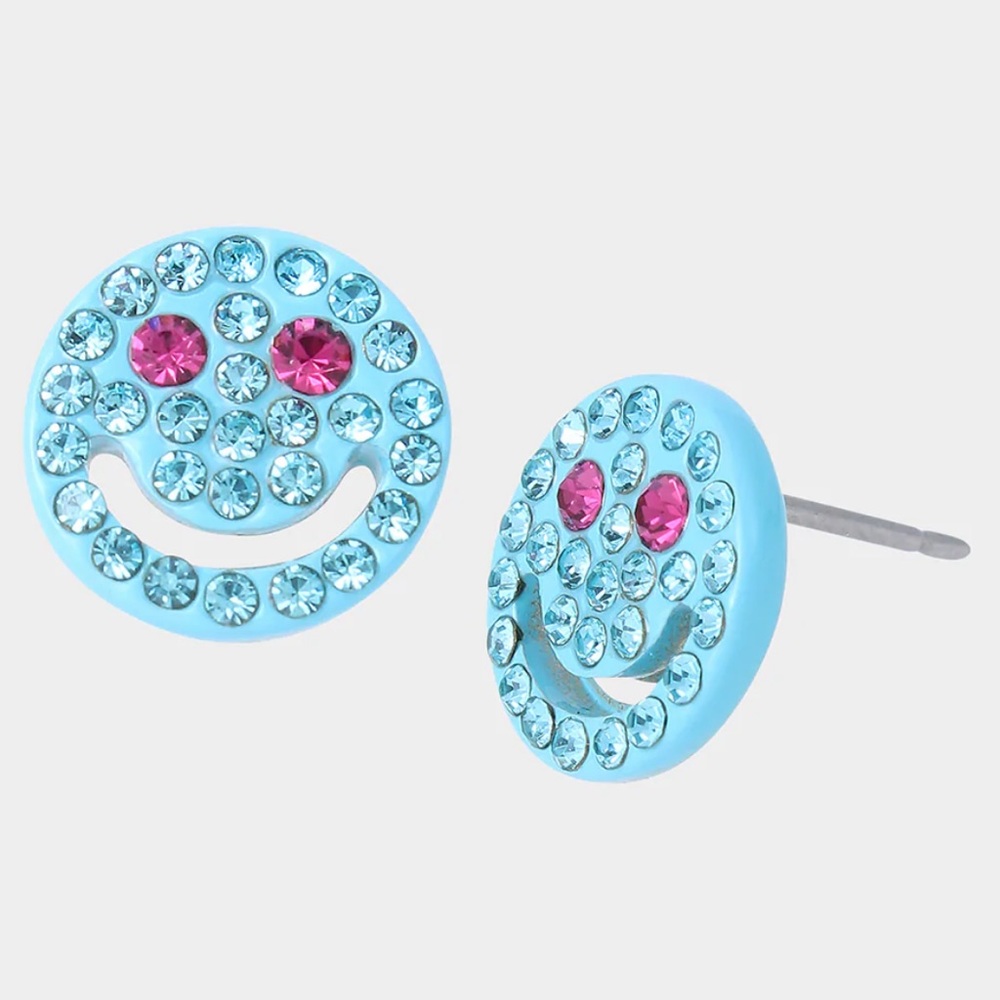 New BETSEY JOHNSON
Smiley Stud Earrings